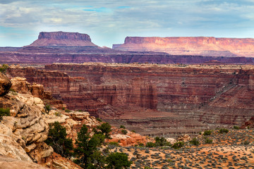 Fototapeta premium I created these intriguing images while on the Slickrock Trail i the Needles District of the Canyon Lands National Park in Utah.