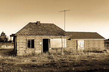 Old Home with Antenna