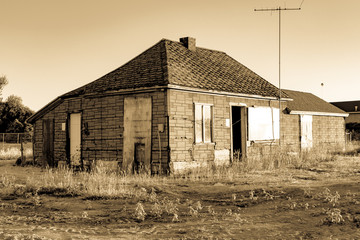 Old Home with Antenna