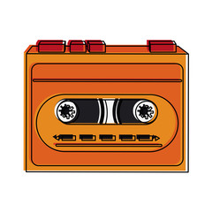 Old cassette recorder