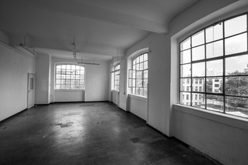 Produktionsgebäude einer alten Seifenfabrik