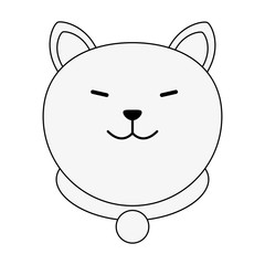 Cute monkey cartoon