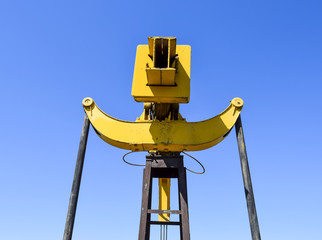 Pumping unit as the oil pump installed on a well