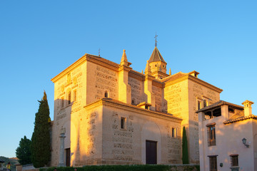 Santa Maria Church, The Alhambra, Granada, Spain