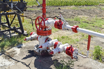 pumping unit as the oil pump installed on a well
