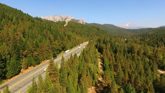 Castle Crags State Park California Mount Shasta Trinity National Forest