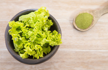 Kale powder - Brassica oleracea var. Sabellica L.