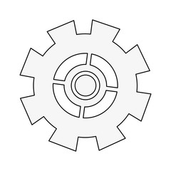 Gear machinery piece