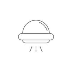 Space Aliens. UFO line icon. Web element. Premium quality graphic design. Signs symbols collection, simple icon for websites, web design, mobile app, info graphics