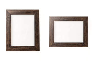 photo frame isolated on the white background.