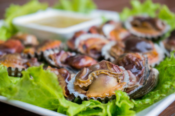 thai cooking, thai style spicy salad, thai food, local food, selective focus,