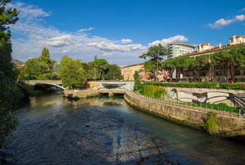 Terni, Italy - The historic center of Terni, the second biggest city of Umbria region, central Italy.