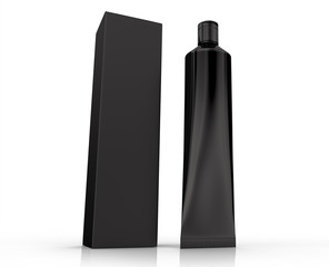 Toothpaste package mockup