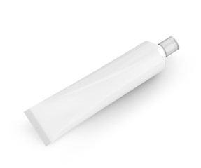 Blank toothpaste mockup