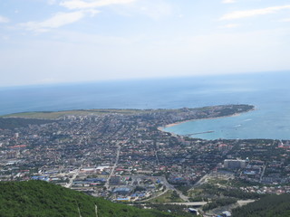 Obraz premium The City Of Gelendzhik. Krasnodar Krai. Bay. The black sea. (The Vast Russia! Sergey, Bryansk.) 