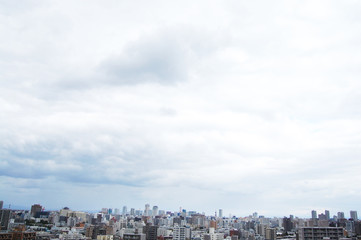 Obraz premium 札幌市遠景 風景