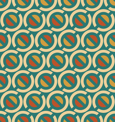 Japanese geometric seamless pattern