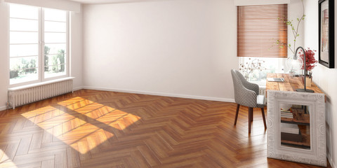 Contemporary Private Office (panoramic)