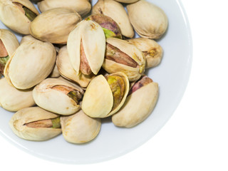 Pistachios roasted with salted