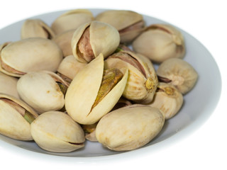 Pistachios roasted with salted