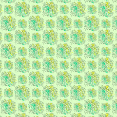 Seamless pattern of abstract