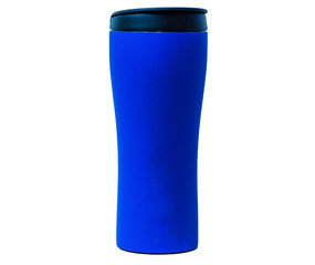 термокружка на белом фоне