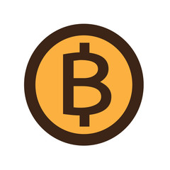 Bitcoin icon design