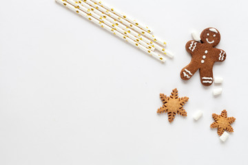 Christmas white background