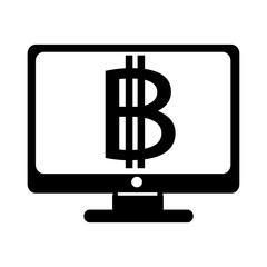 Bitcoin icon design