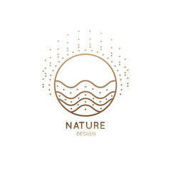 Logo sunny waves