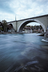 A bridge over the river