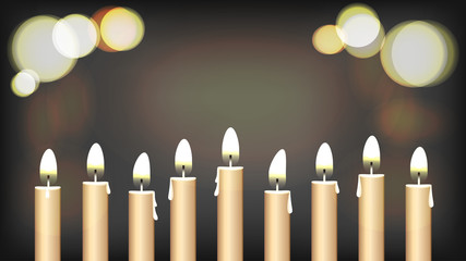 Hanukah holy lights festival background