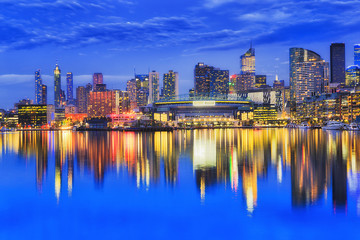 Me Docklands Arena Blue Dark