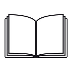 Open Book - Editable Vector Icon