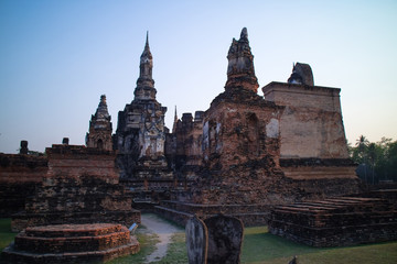 Ruin temple at Sukhothai Historical Park