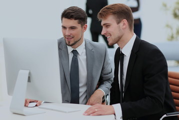 Fototapeta premium Successful business team at the workplace