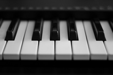 Music, playing the synthesizer, keyboard instrument, electronic music, music keys