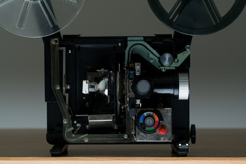 8mm映写機、中身、内装