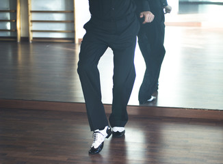 Fototapeta premium Ballroom dance male dancer