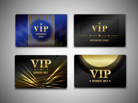VIP Cards Design Template