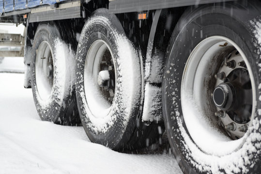 Truck In The Snow