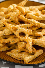 Homemade cheese cookies