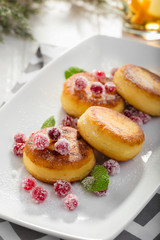 Cottage cheese pancakes