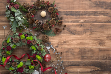 クリスマス　リース　クリスマスリース