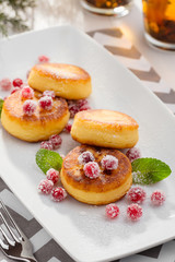 Cottage cheese pancakes