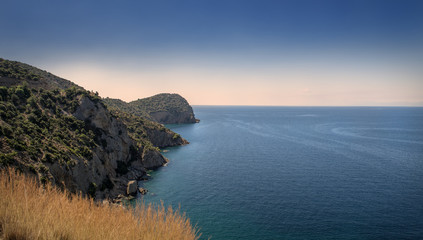 Tasos Island cliff