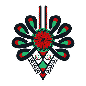 Polski folklor - wz&oacute;r, parzenica