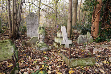 Obraz premium tower hamlets cemetery