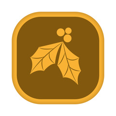App Icon gelb - Stechpalme