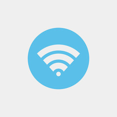 Wifi flat vector icon